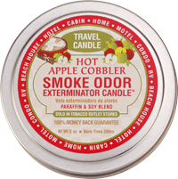 Smoke Exterminator Candle - Hot Apple Cobbler